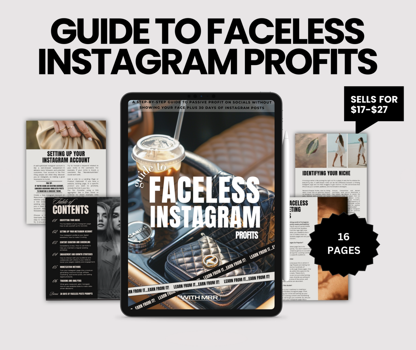 Faceless Digital Marketing Bundle