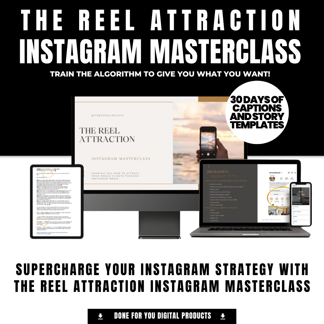 The Reel Attraction Instagram Masterclass with MRR