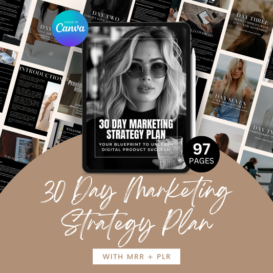 30 Day Marketing Growth Strategy Plan