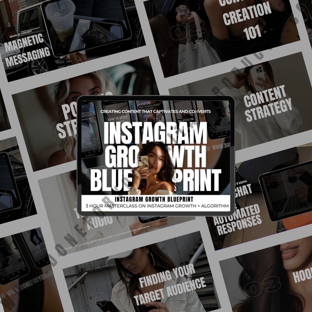 INSTAGRAM GROWTH BLUEPRINT MASTERCLASS