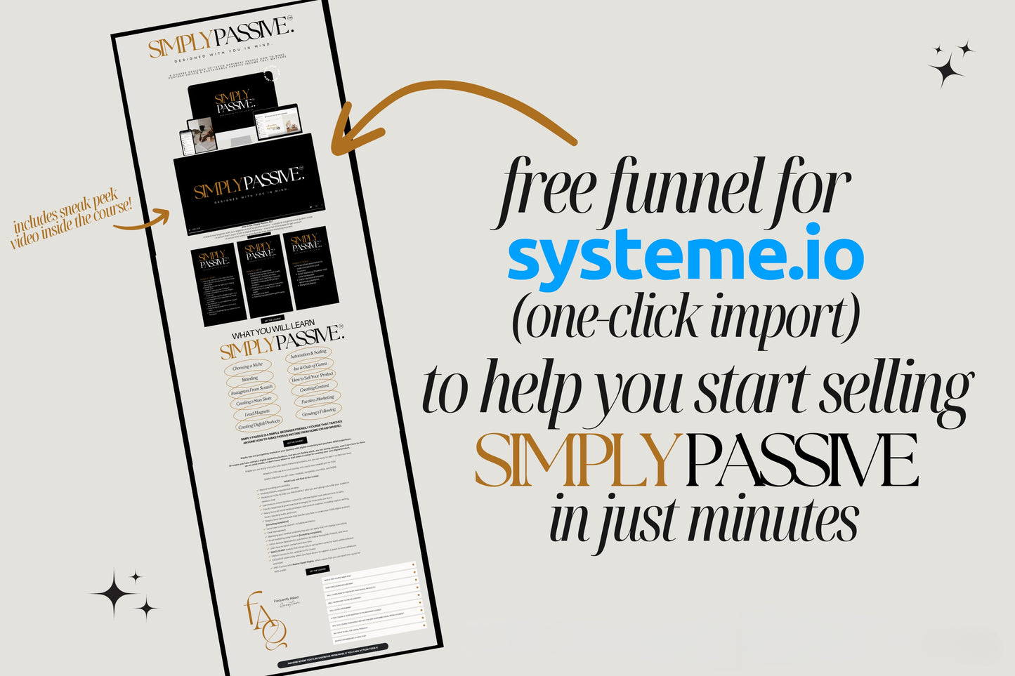 Simply Passive For Beginners Into Digital Marketing with MRR