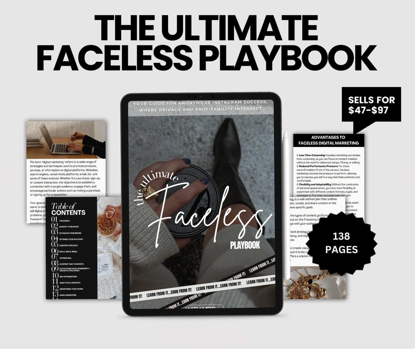 Faceless Digital Marketing Bundle
