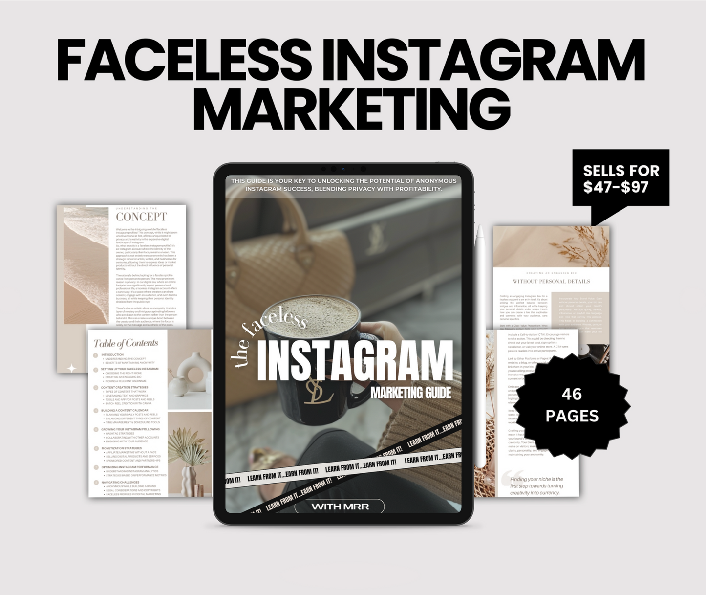 Faceless Digital Marketing Bundle