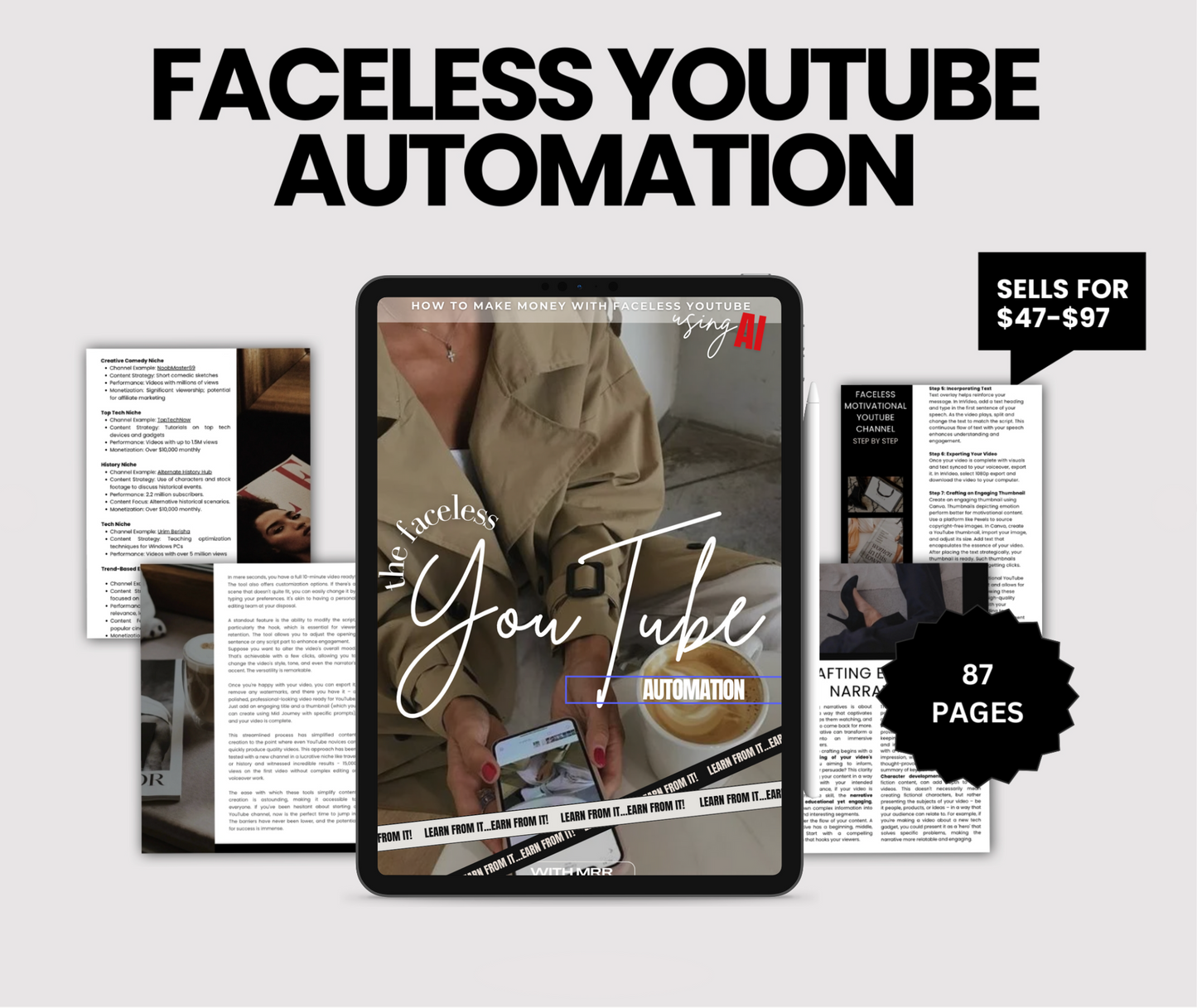 Faceless Digital Marketing Bundle