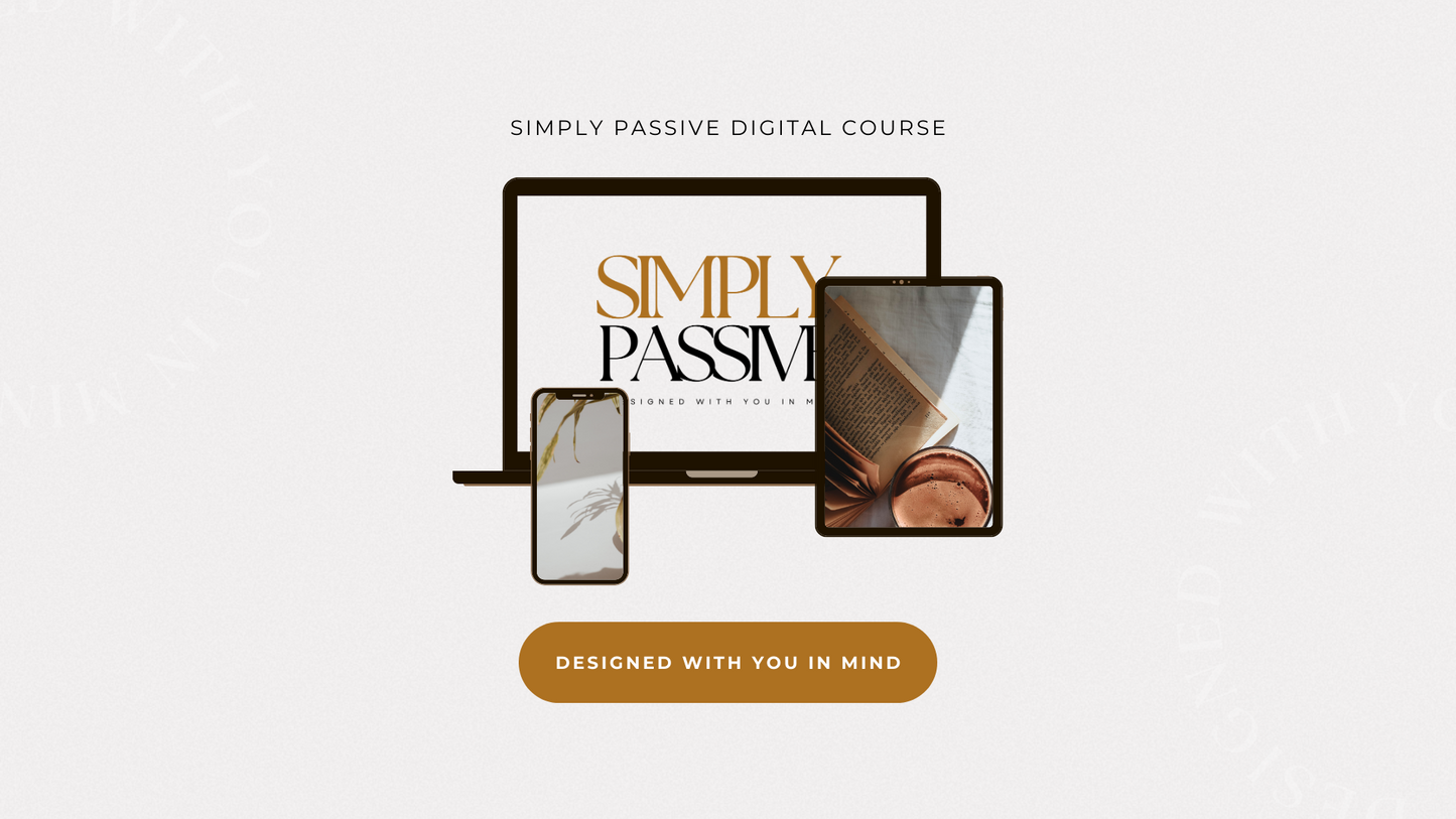 Simply Passive For Beginners Into Digital Marketing with MRR
