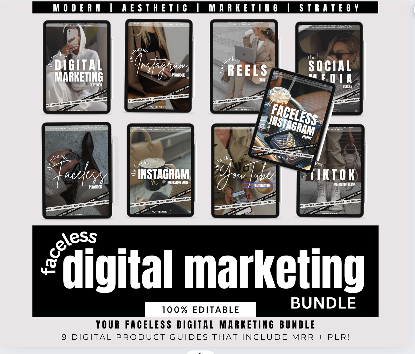 Faceless Digital Marketing Bundle