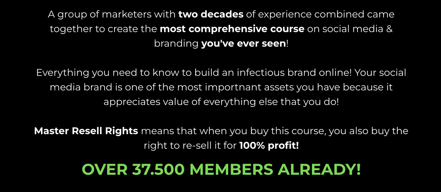 Ultimate Branding Course